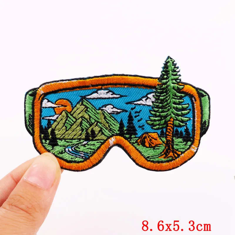 Playful Cartoon Embroidery Iron-On Patches