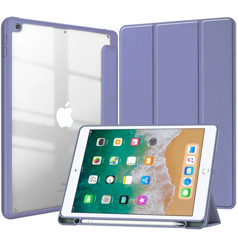 For IPad Pro 11 IPad Air 11 10th IPad Protective Case 10.2 7th 8th 9th Cover Air5 4 10.9 Air3 Pro 10.5 with Pencil Holder Case