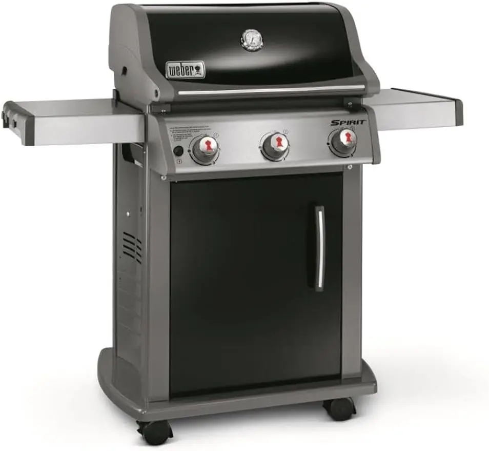 

Weber Spirit E-310, газовый гриль с жидким пропаном, модель 46510001, черный