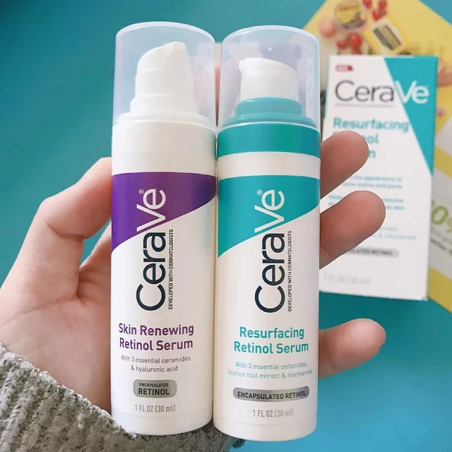 30 Ml -Es Cerave Felújítás Retinol Szérum Bőr Megújítása A Hidratálásának Javítása Hidratáló Hialuronsav - Image 5
