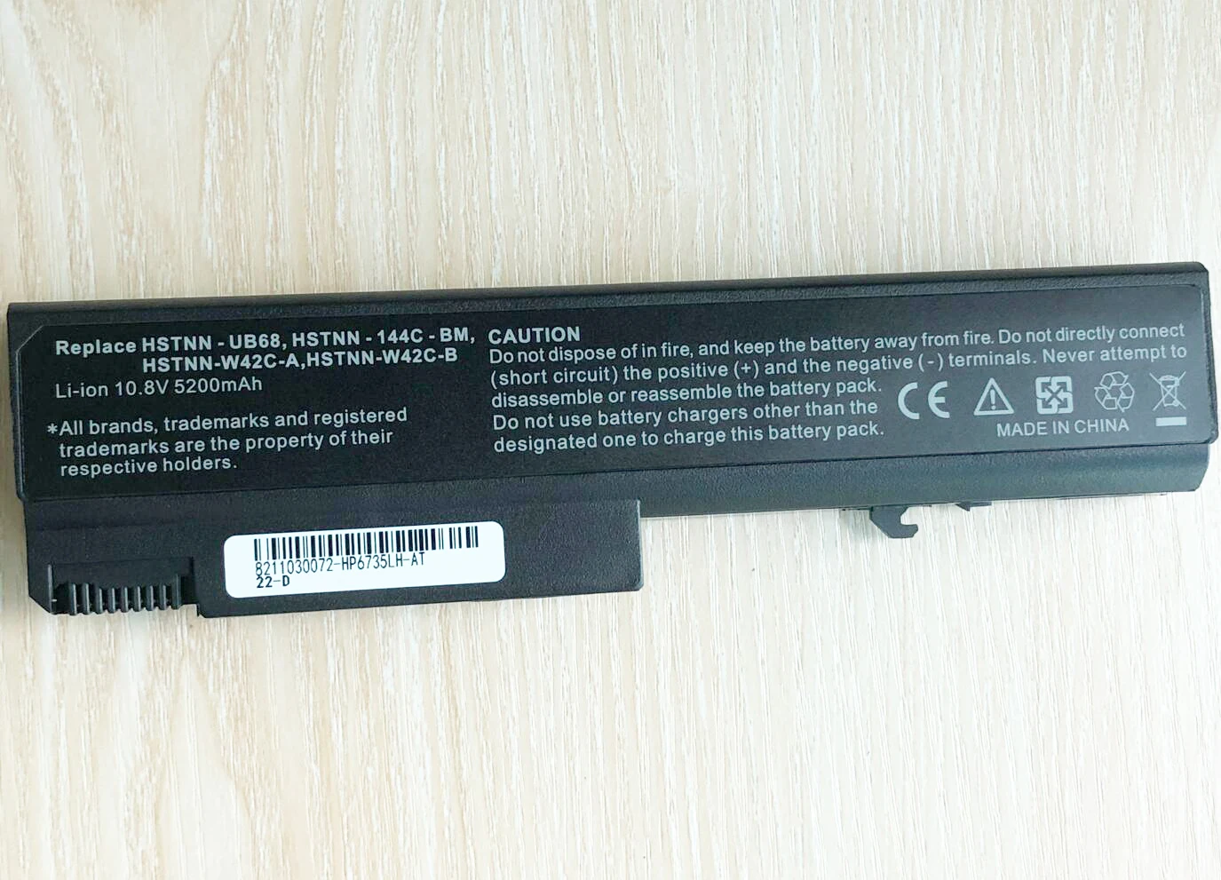 TD06 Laptop Battery For HP ProBook 6550b 6555b For Hp Compaq Business Notebook 6530b 6535B 6730B 6735B 6 Cells