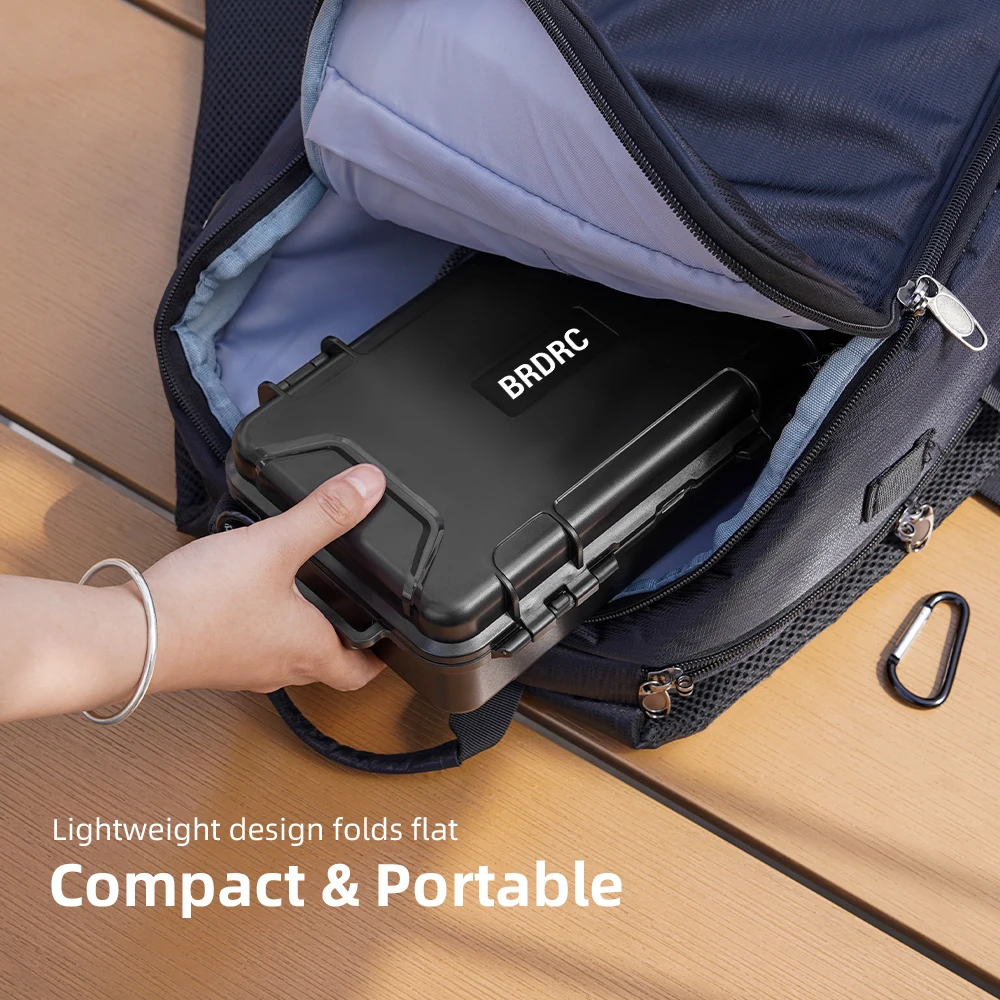 For DJI OSMO POCKET3 Explosion-Proof Case Portable Safety Case One-piece Molding Suitcase Accessories Withstands Immersion