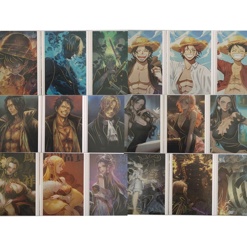 

Аниме One Piece Monkey D Luffy Portgas D Ace Hancock Nico Trifold открытки коллекционная карточка игрушка Рождественский подарок на день рождения