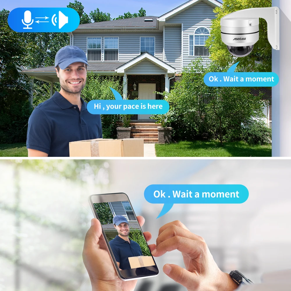 Рисунок 2 - Hikvision совместимая 8мп 4к PTZ