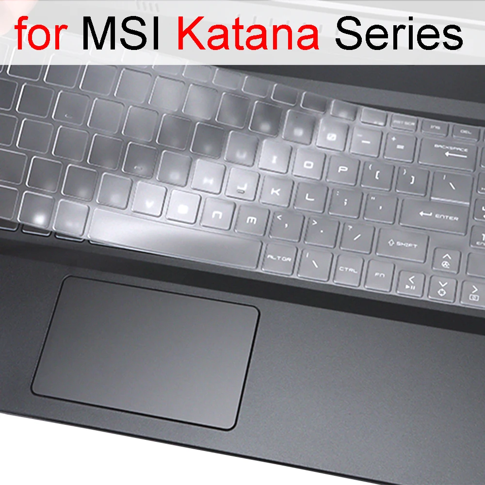 Keyboard Cover for MSI Katana 15 17 A15 A17 GF66 GF76 HX B14W B13V