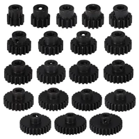 M1.5 8mm 1Pcs 11T-30T Motor Gear Metal Blcak Hardened Steel Pinion for 1/5 1/8 1/10 RC Car Parts Remote Toys Car Parts 1