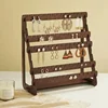 Jewelry Storage Rack Necklace Wood Base Creative Jewelry Storage Organizer for Jewelry Store Retail Dresser Selling Vanity Table 3