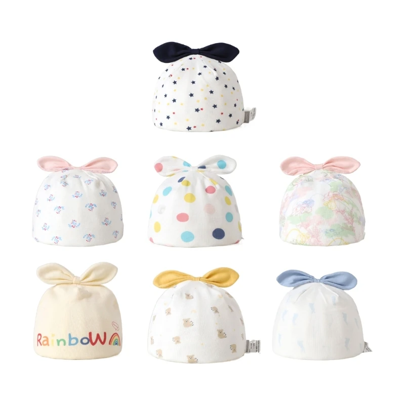 

Stylish Cotton Cap for Newborns Warm & Gentle Newborn Baby Hat for Boys Girls