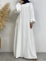 Robe Hijab pour Femme Musulmane, Vêtement Islamique Modeste, Ramadan, Caftan Marocain, Turquie, Abaya 2