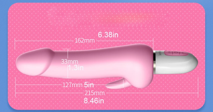 Leten Smart Heizdildo Mit Klitorisstimulation Und Vibrator_voghion.com