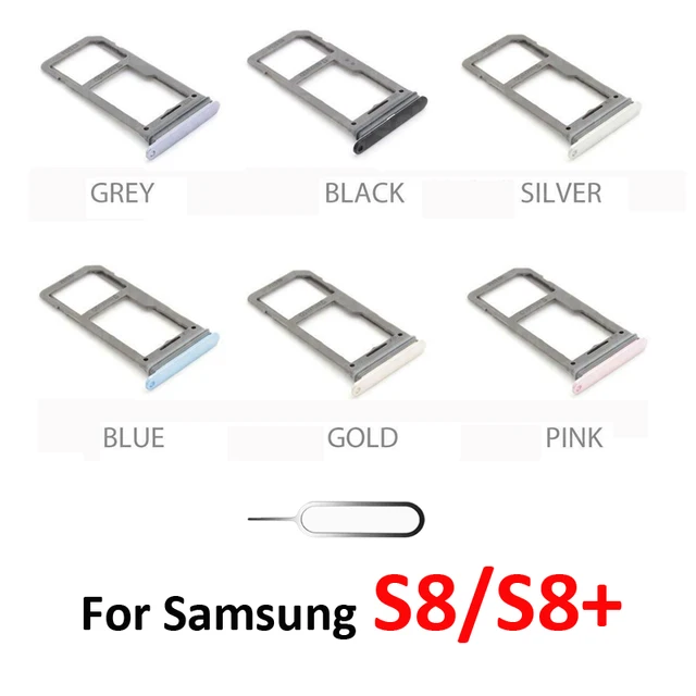 Dual Sim Tray Samsung S8+ Micro Sd For Galaxy Note SIM Card Tray