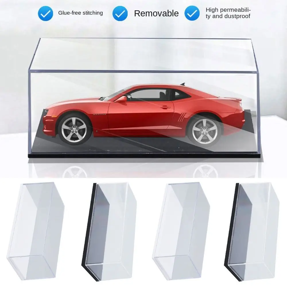 Durable 1/64 Diecast Model Car Display Box Transparent Dustproof Storage Box DIY Acrylic Display Frame Toy Figures
