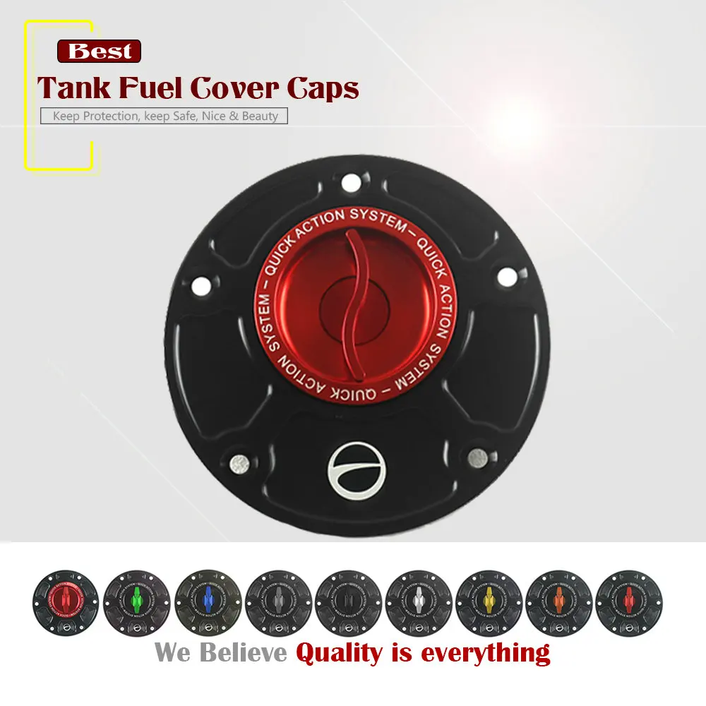 

CNC Racing Aluminum Motorcycle Fuel Tank Cap Gas Cap Cover Quickly Release Keyless for Mv Agusta F4 750 1000 1000R 1997-2006