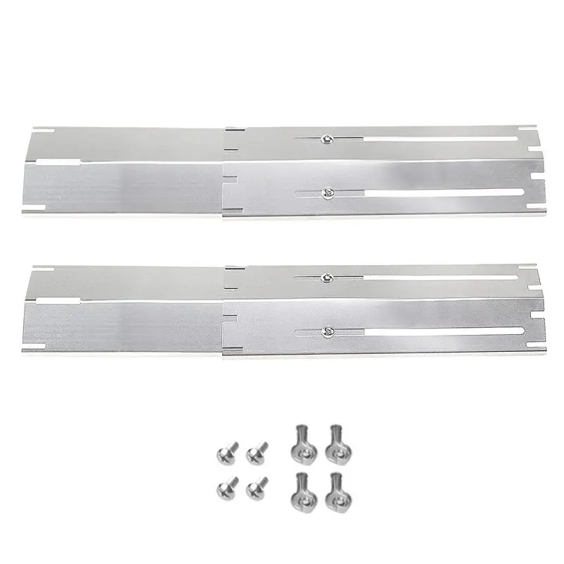 3 Stück Ersatz-Heizplatten Für Gasgrill – Verstellbar Von 35,6 Bis 54,6 Cm, Verhindert Aufflammen