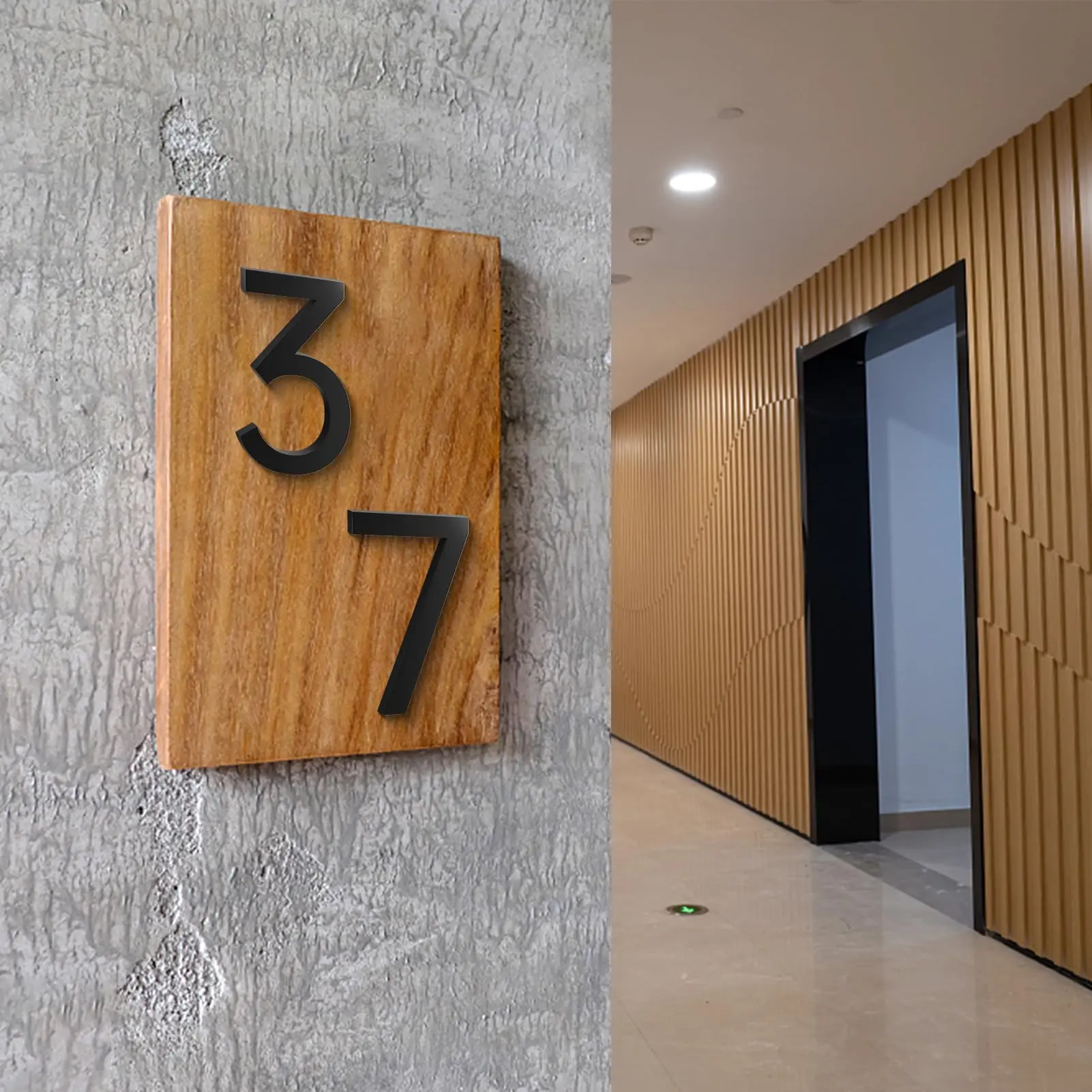 5 Inch House Numbers Selfadhesive House Number Acrylic Modern Numbers house numbers