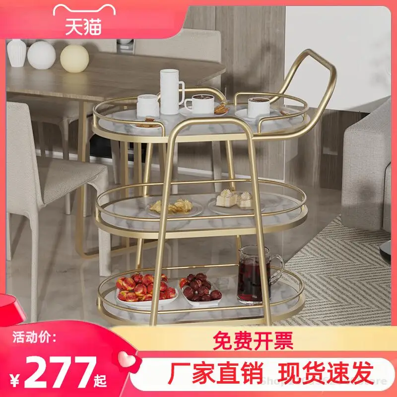 Hotel Dining Car Wine Car Dining Trolley Commercial Trolley Room Mobile Living Room Tea Cart