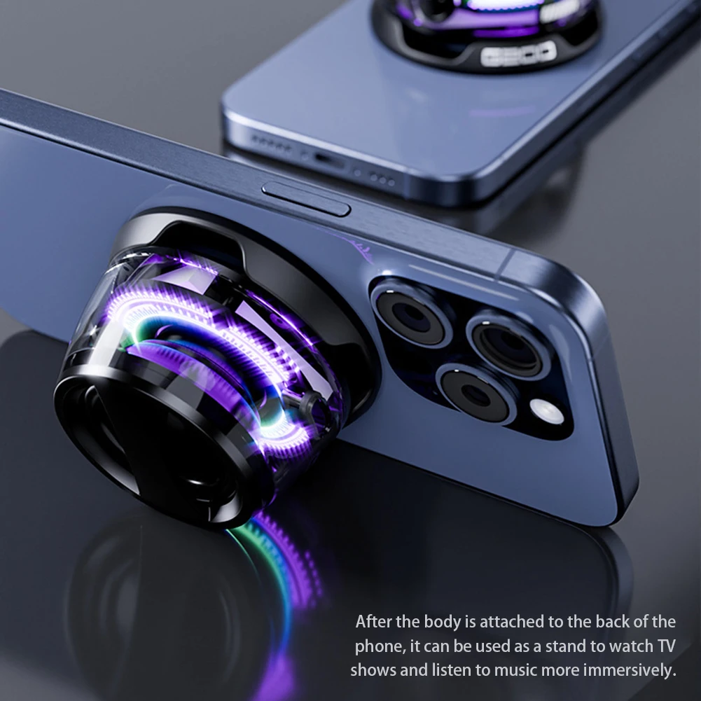 Magnetic Bluetooth-compatible Speaker Rechargeable Mini Portable Speaker For Listening Music