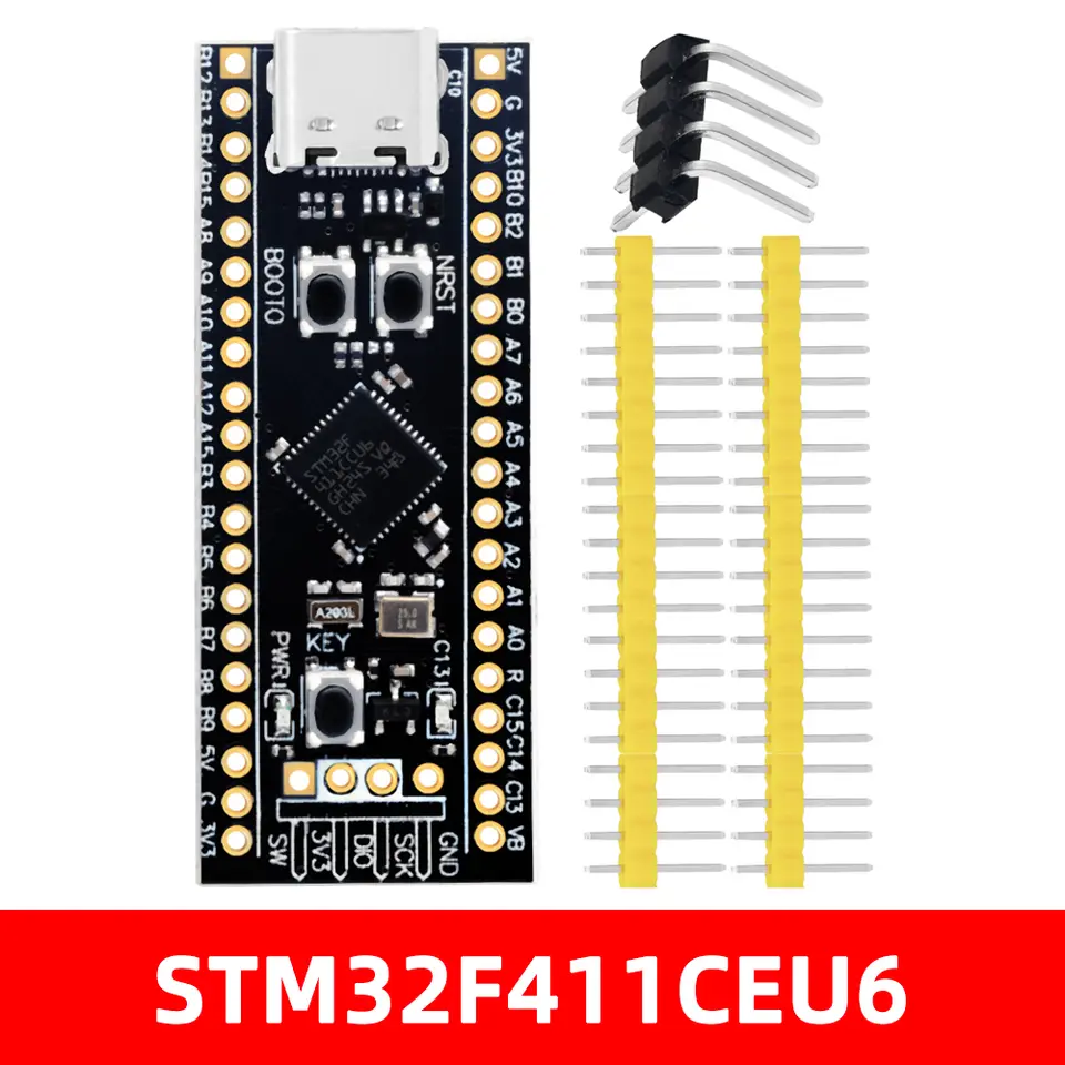 STM32F401 Development Board V3.0 STM32F401CCU6 STM32F411CEU6 STM32F4 Learning Board 84Mhz 96KB RAM 512KB/100Mhz 128KB RAM 512KB image 9