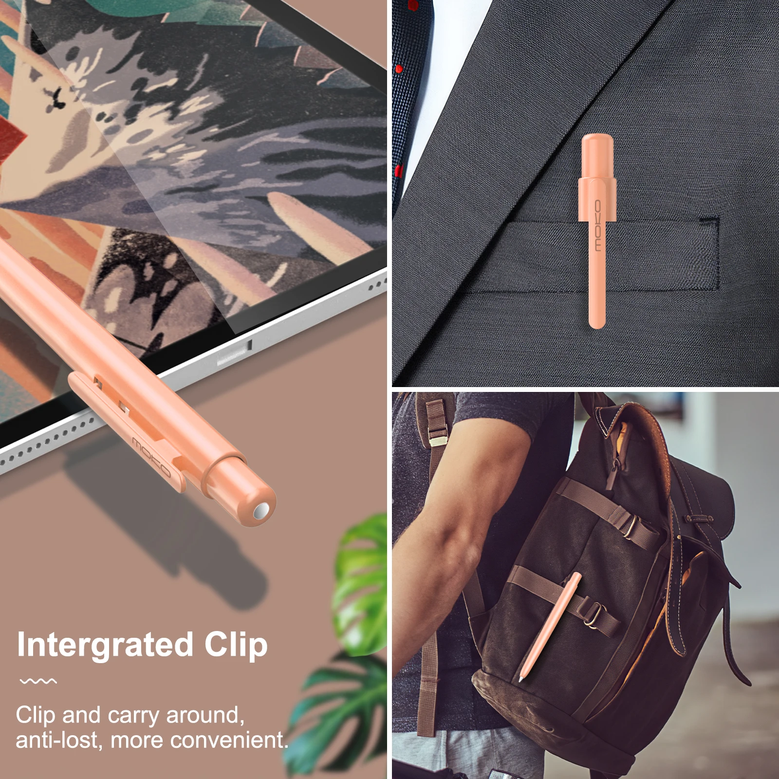 Apple Pencil 2 Moko Ȧ ̽, Apple Pencil 2 ߰ Ŭ ִ  ȣ  Ŀ
