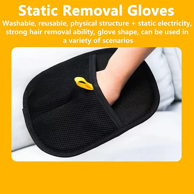 Static Removal Gloves Pet Grooming Gloves Efficient Grooming Gloves for Pets Remover Tools Accessories Brush Cat Accessories Pet 5