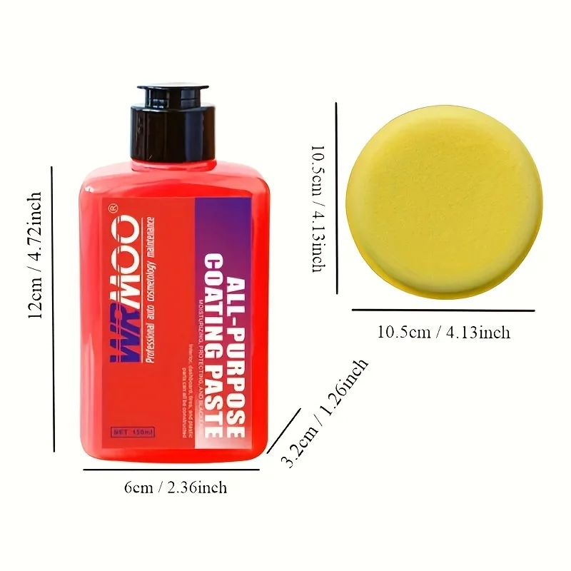 Automotive Plastic Renovation Solution - Shiny and Long-Lasting Vehicle Internal and External Repair Cream and Seat Cushions 4