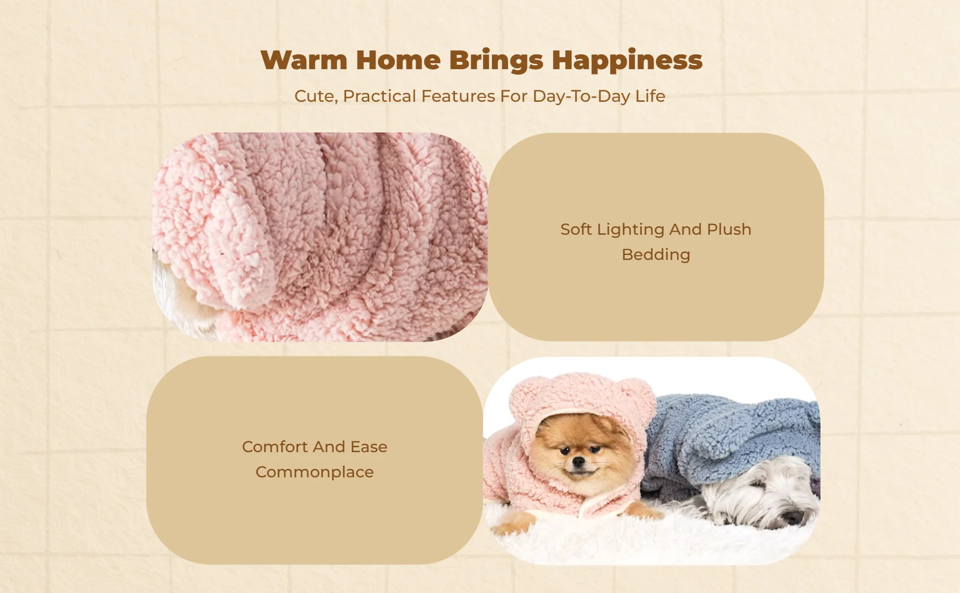 Dog Clothes, Warm Puppy Coat, Cat Apparel, Fall, Lounging