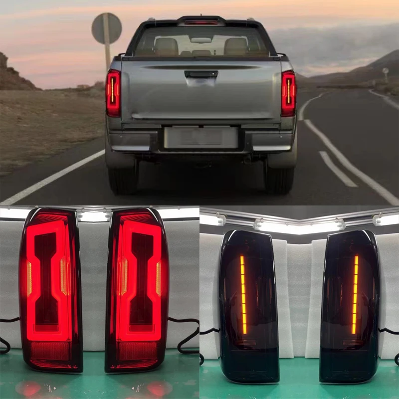 Auto Rear Lamp Exterior LED Tail Lamp For Mazda BT50 2021 2022 Brake Light Turn Signal Reversing