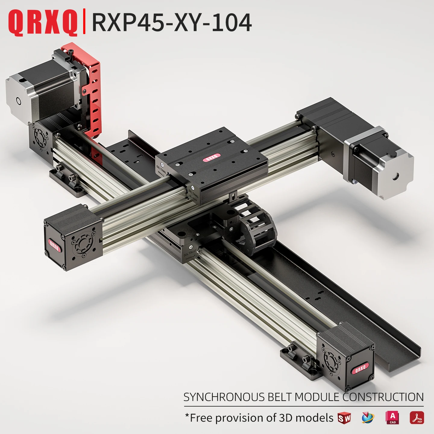 無料配信ステップモータ駆動リニア motion システム同期ベルト xy 3D
