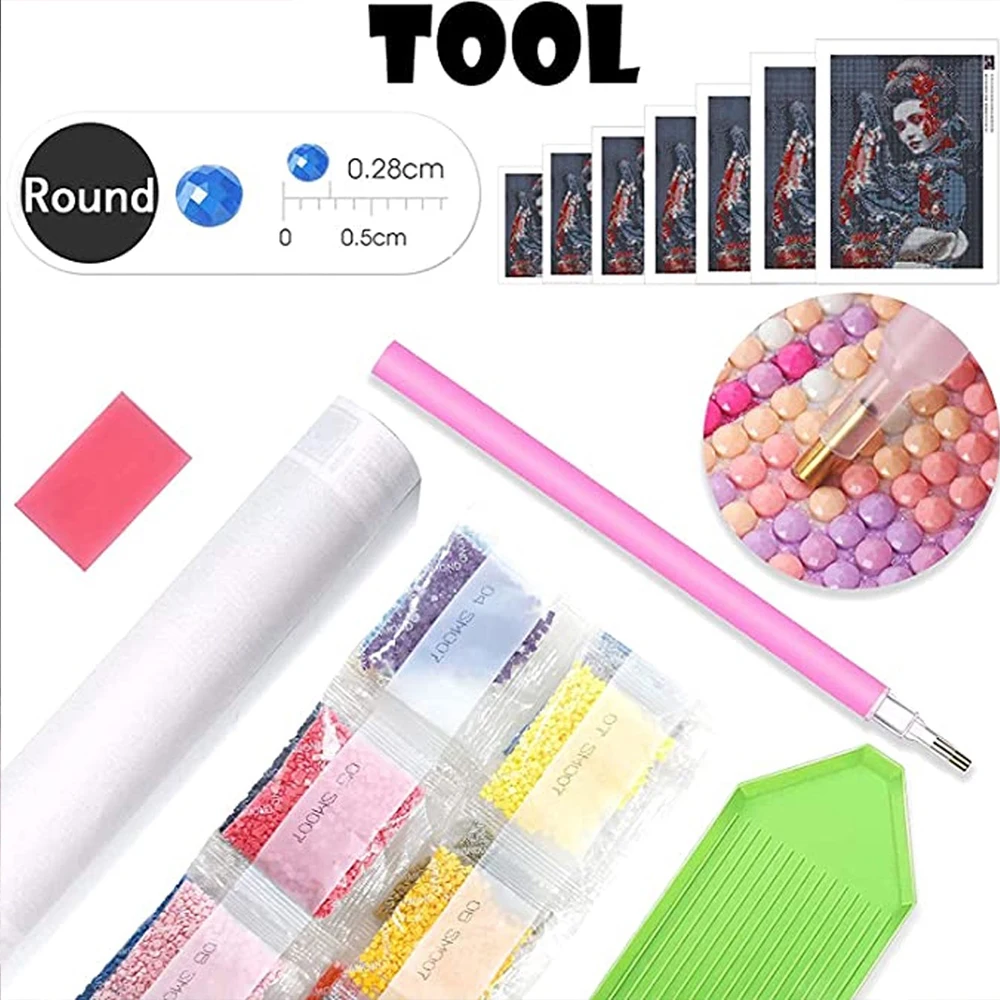 Waterfall Landscape 5D Diamond Painting Landscape Diamond Mosaic Rhinestone Embroidery Full Round Diamond Cross Stitch Kit