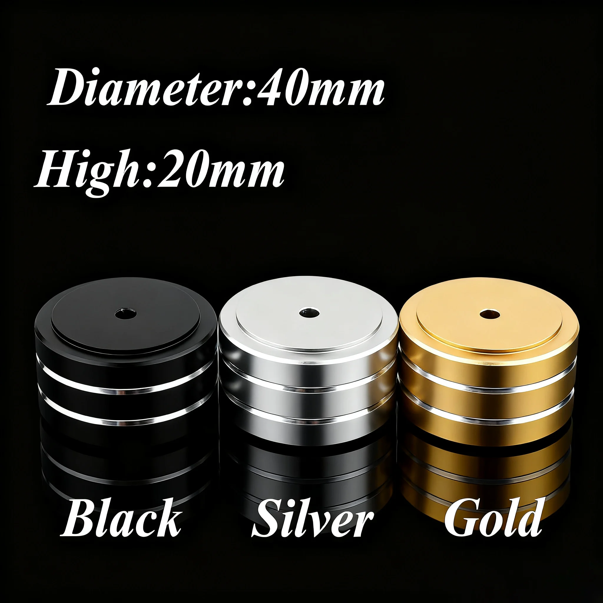 Audio isolation feet 4PCS 40X20mm HiFi Isolation Feet for Amplifier etc