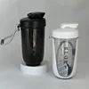 600ML Sports Shake Cup Blender Bottle with Plastic Mixing Ball, Leak Proof, Suitable for Gym Exercise 4
