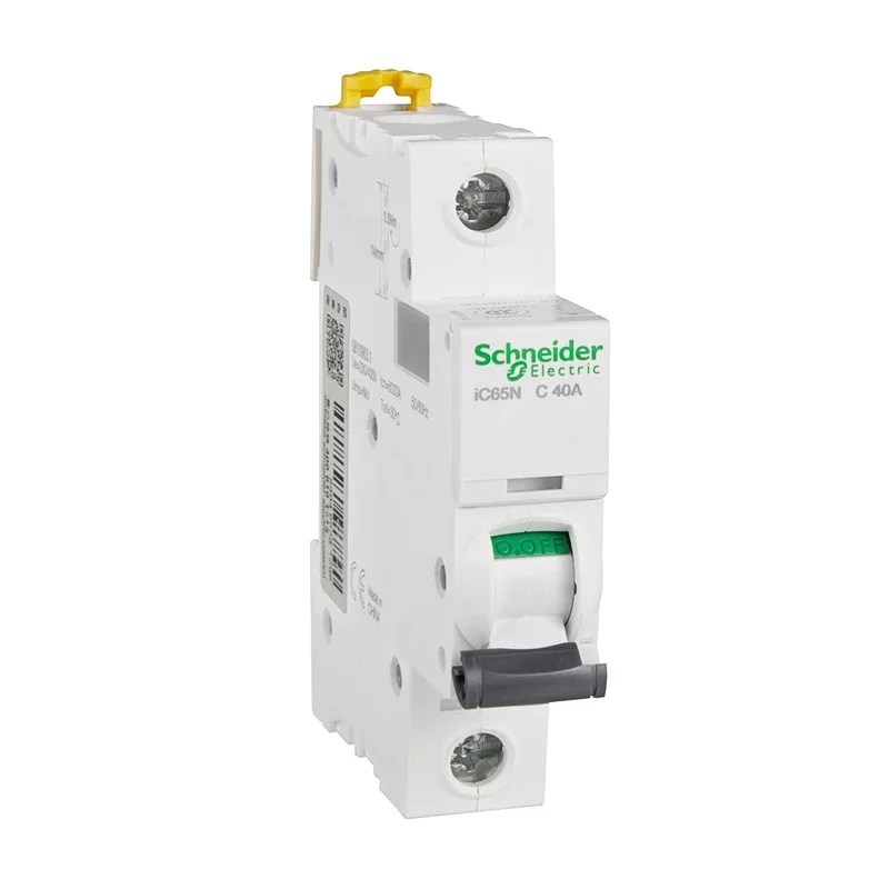 Schneider Electric Acti9 iC65N 1P MCB 소형 회로 차단기 C 1A 2A 4A 6A 10A 16A 20A 25A 32A 40A 50A 63A 공기 스위치