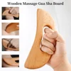 Wooden Gua Sha Tool Scraping Board Massage Tool Slimming Guasha Massage Board Gua Sha Scraper Body Massage Therapy Tool 1