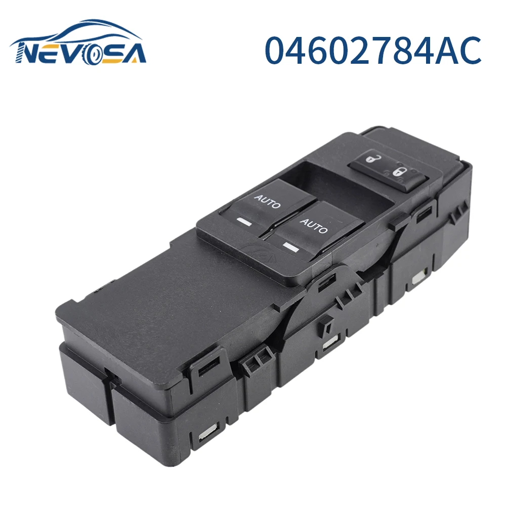 Nevosa 04602784Ac Per Dodge Challenger 2008-2014 Auto Power Electric Control Master Window Switch Lifter Button Parts 12Pin