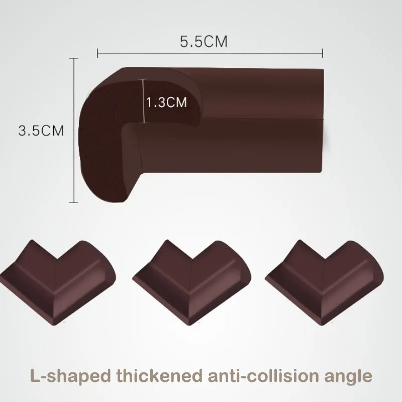 Children Protection Corner Soft Table Desk Safety Corner Baby Safety Edge Guards Furniture Protector Cover silicone table corner protector table corner protector table edge protector furniture anti collision strip 10PCS