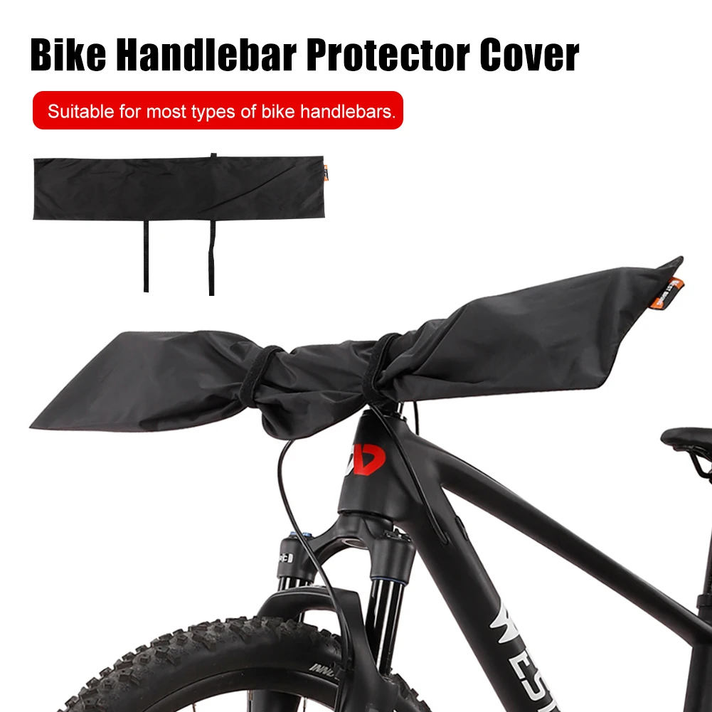 

WEST BIKING Bike Handlebar Protector Cover Waterproof Road Bicycle Maintenance Cover Bike Riding Handlebars Protective Cover