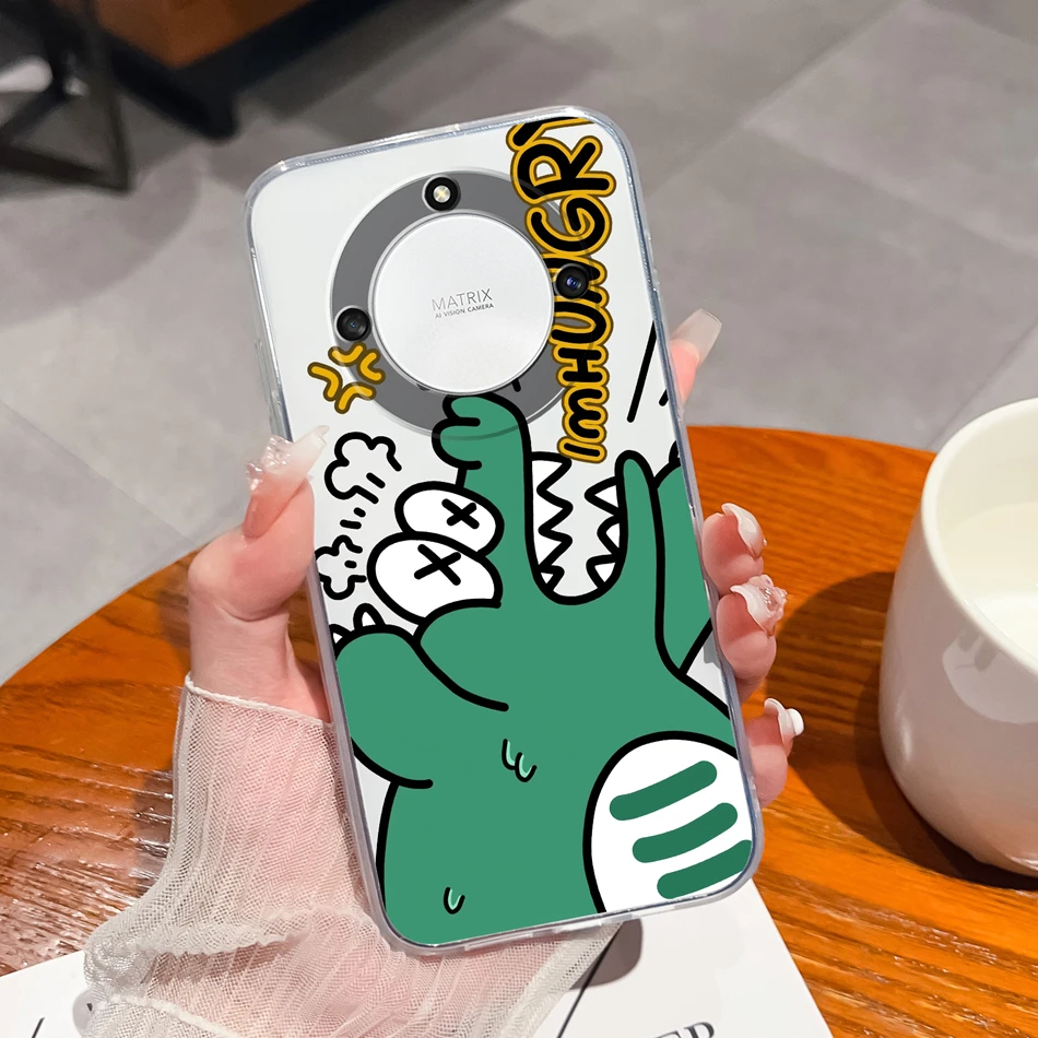 Clear Gradient Anti-Drop TPU Phone Case