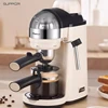 Small espresso machine for home use, fully automatic, integrated grinding and extraction function, coffee machine 1