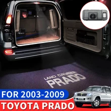 Nadaje się do 2003-2009 Toyota Land Cruiser Prado 120 akcesoria do modyfikacji klapa tylna lampka ostrzegawcza skrzynka ogonowa oświetlenie otoczenia Lc120 tylna klapka w dół lampa narożna 2004 2005 2006 2007 2008 tanie tanio CN (pochodzenie) Światło na powitanie