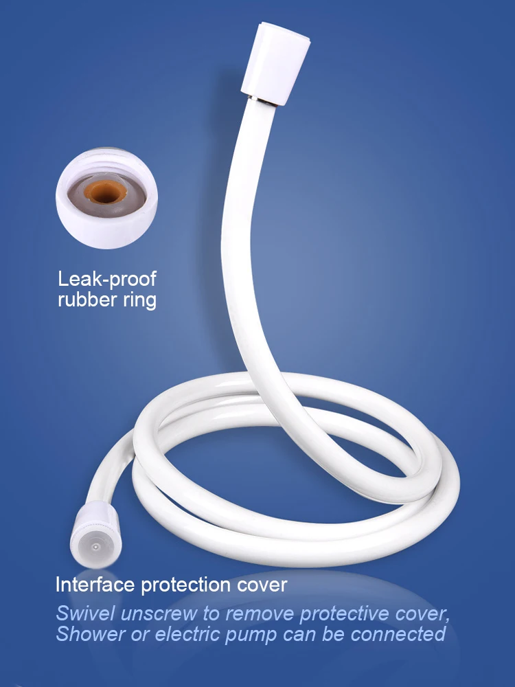 مجموعة دش خارجية محمولة مزودة برأس دش قابل للتعديل...