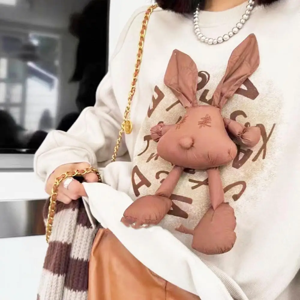 

Cartoon Funny Big Rabbit Brooch Cute Doll Pin Clothing Backpack Decoration Personalized Fashion Toy Valentine's Day Present