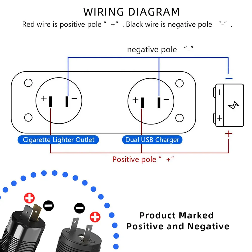 4-Port USB Ladegerät Mit Zigarettenanzünder - PD3.0 & QC3.0 Für Auto Mit Voltmeter