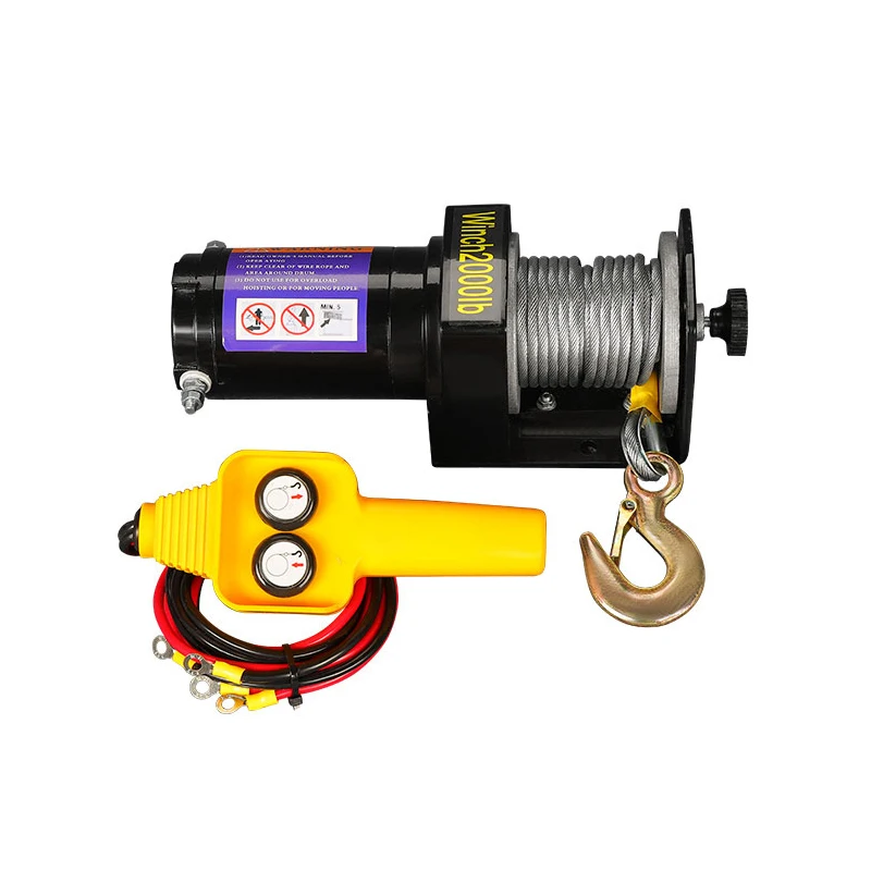 car-electric-winch-12v-24v-car-winch-manufacturer-wholesale-off-road-vehicle-self-rescue-electric-winch-traction-hoist