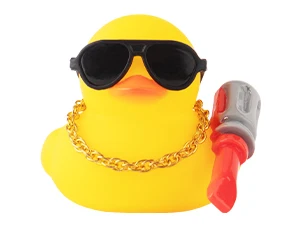 car rubber duck