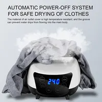 1500W Electric Clothes Dryer Portable Quickly Drying Clothes Shoes Negative ion Heater Dryer Machine Warm Air Remote Control 1