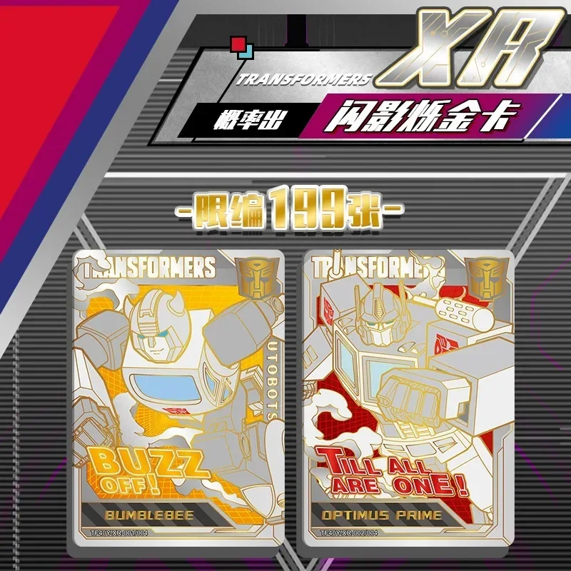 KAYOU Original Transformers Cards Horizon 40th Anniversary Energy Gift Box Optimus Prime Bumblebee XR Anime Collection Cards Toy pokemon cards,amiibo cards,game cards,collectible cards,anime cards,anime trading cards,animation game cards