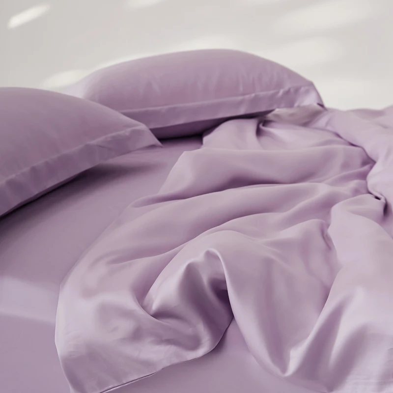 Organic Bamboo Summer Bedding Set | Luxury Bed Sheets Queen, King Size