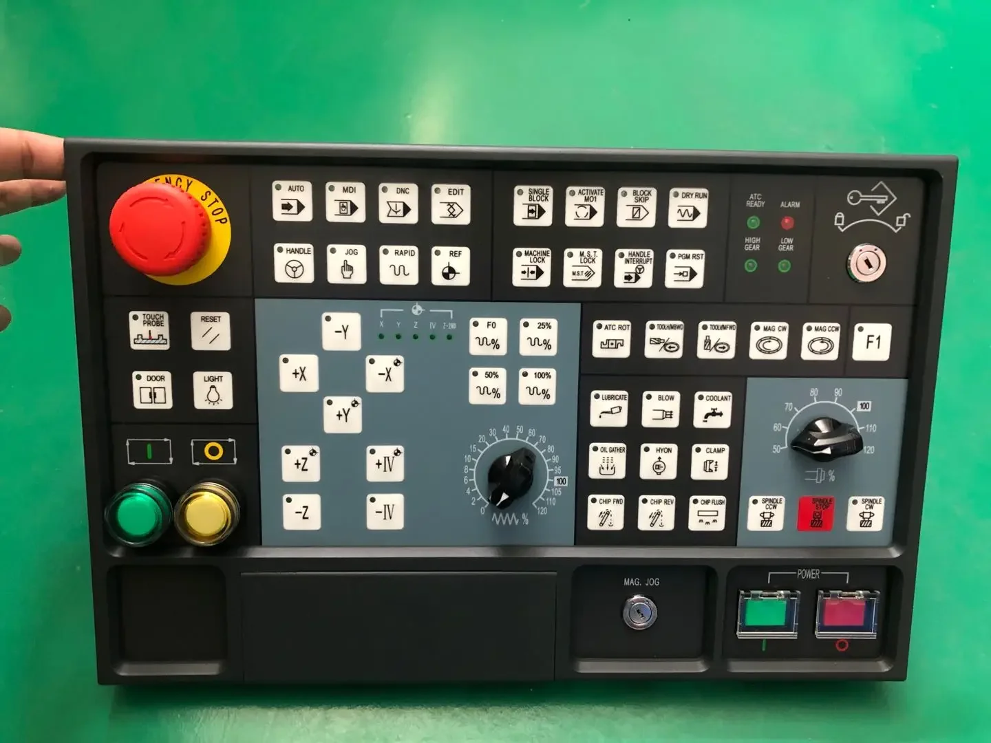 Numerical control machine operation panel YZLJKB01F