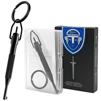 Universal round Swivel Key with Detachable Keyring Fits All Standard Series Hand Cuffs Durable Cuff Key for Security Professiona 1
