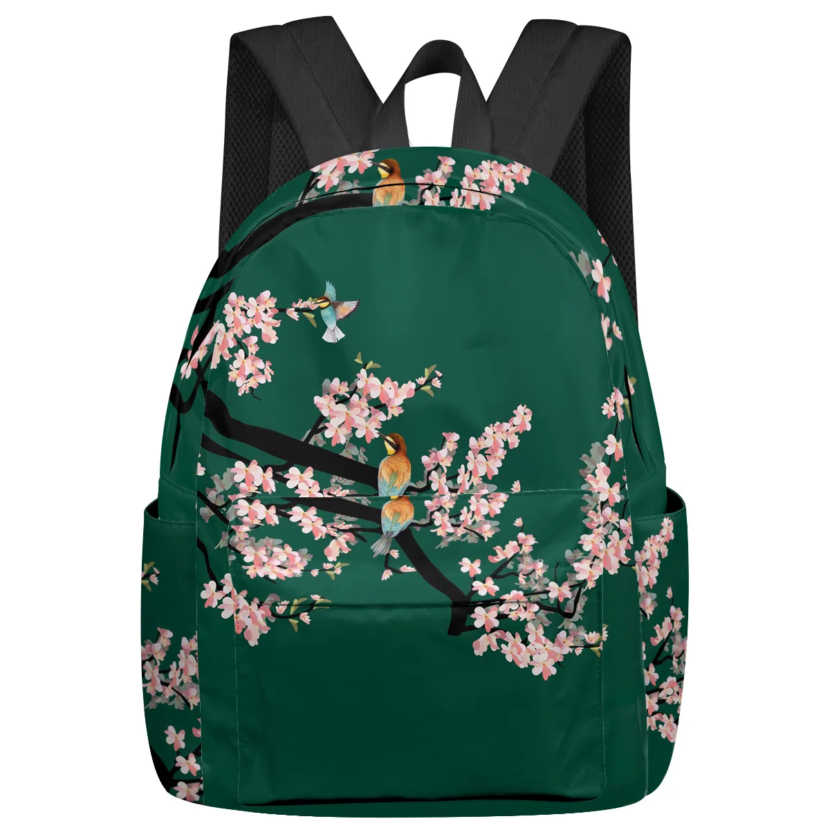 

Flower Bird Chinoiserie Women Man Backpacks Waterproof Travel School Backpack For Student Boys Girls Laptop Book Pack Mochilas